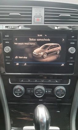 Volkswagen Golf cena 43900 przebieg: 256400, rok produkcji 2018 z Kutno małe 137